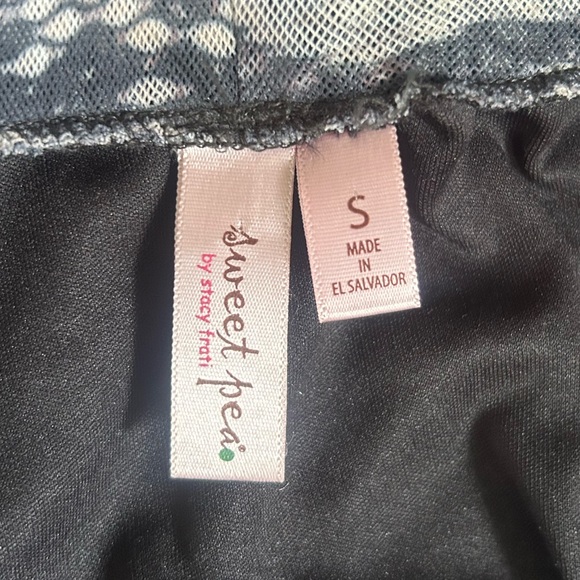 Y2K SWEET PEA STACY FRATI Mesh Tube Top Snake Romper Indie Sleeze Baddie | Sz S - Picture 2 of 11